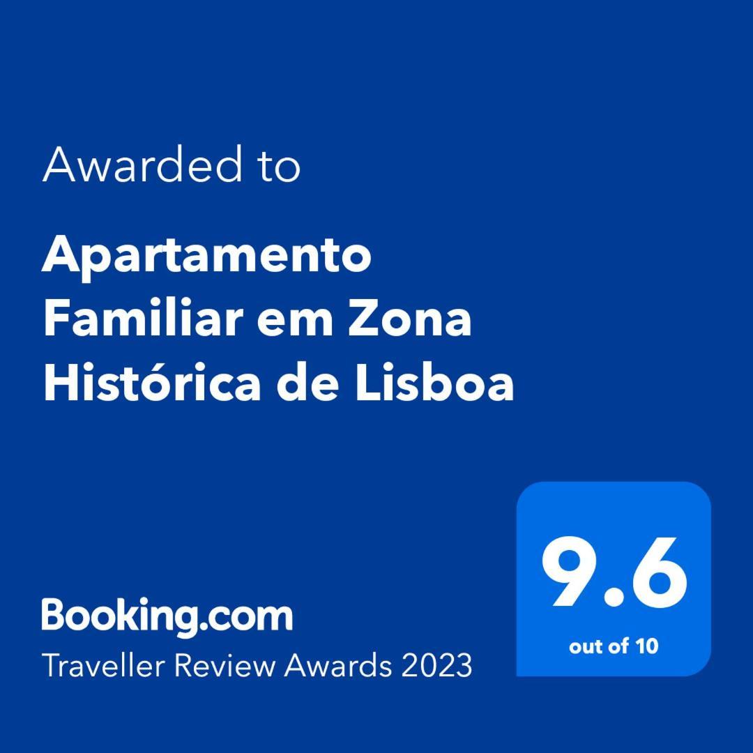 Apartamento Familiar Em Zona Historica De Lisboa Lägenhet Exteriör bild